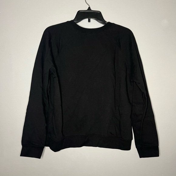 Forever 21 - "No Time For Basics" Black Sweatshirt - Picture 2 of 3
